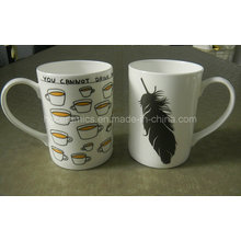 Tasse promotionnelle de 10 oz Bone China Mug